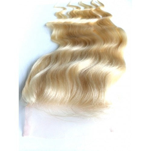 Blonde Wavy HD Closure image 0