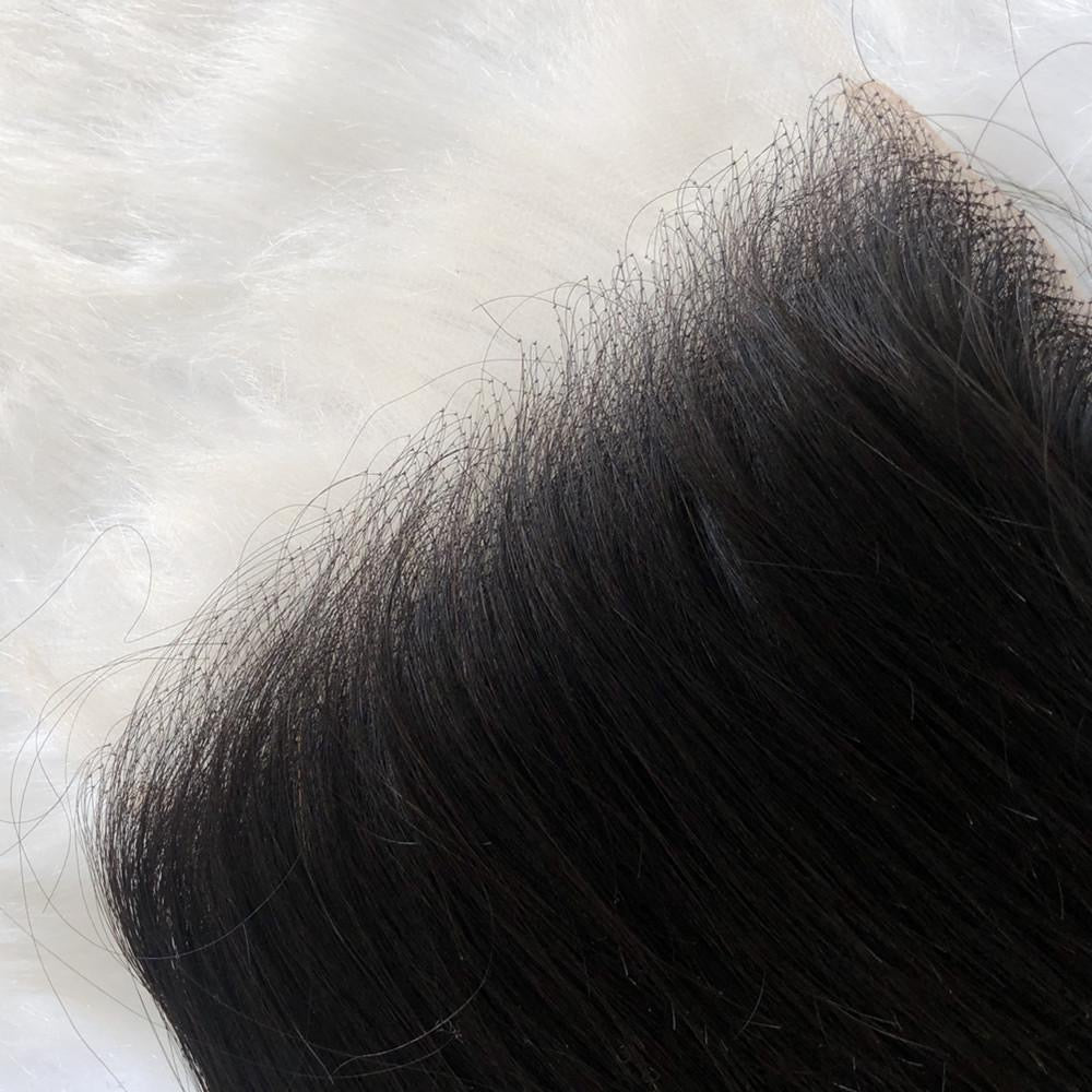 Raw Straight HD Closure image 2