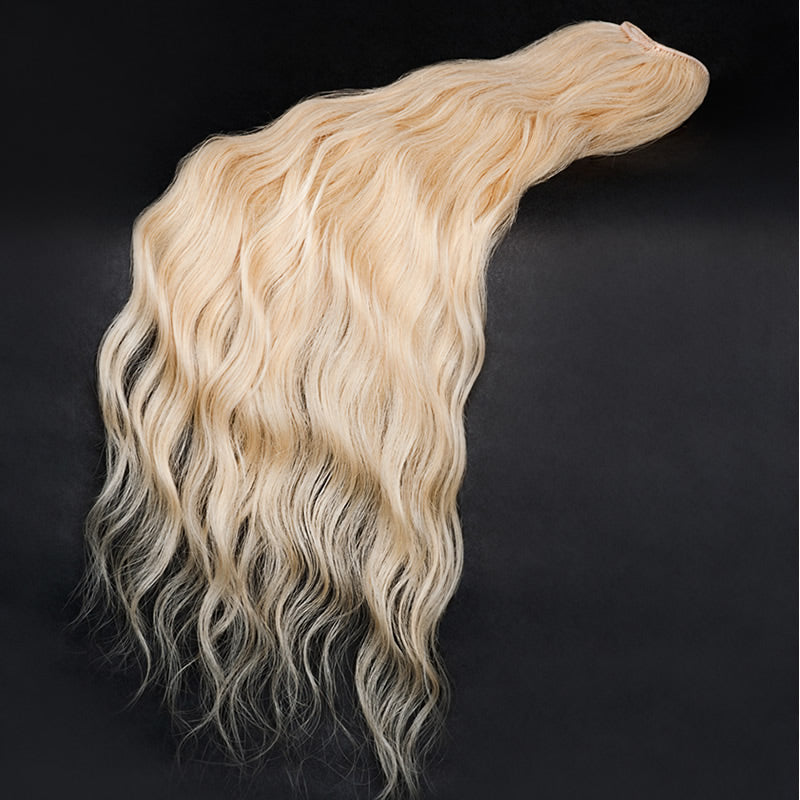 Blonde Raw Wavy Hair image 0