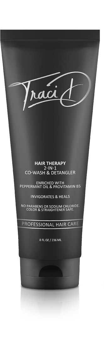 Collection of Trace A hair care products on a white background