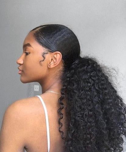 Kinky Curly Pony image 0